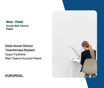 Avcılar Web Tasarım Paketi