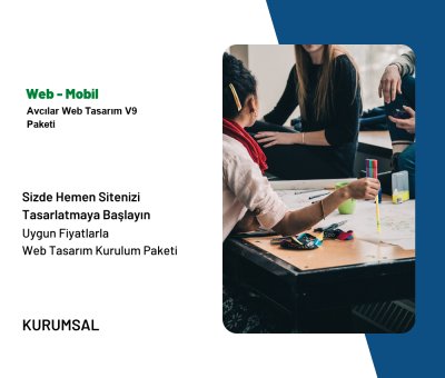 Avcılar Web Tasarım V9 Paketi