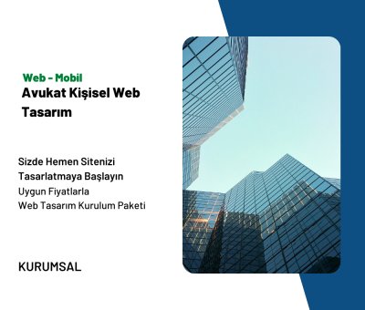 Avukat Kişisel Web Tasarım