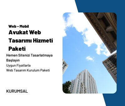Avukat Web Tasarım Hizmeti Paketi