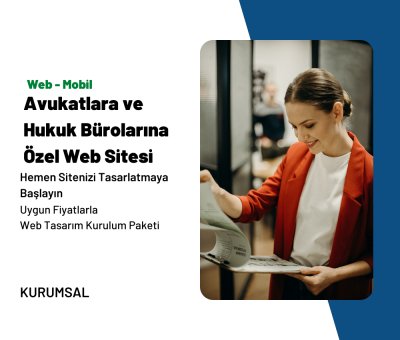 Avukatlara Ve Hukuk Bürolarına Özel Web Tasarım