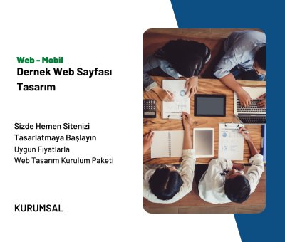 Dernek Web Sayfası Tasarım