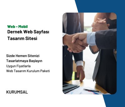 Dernek Web Sayfası Tasarım Sitesi