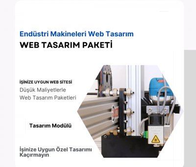 Endüstri Makineleri Web Tasarım