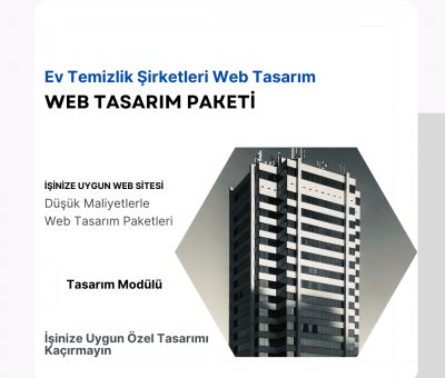 Ev Temizlik Şirketleri Web Tasarım