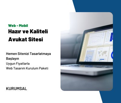 Hazır Ve Kaliteli Tasarım Avukat Web Sitesi