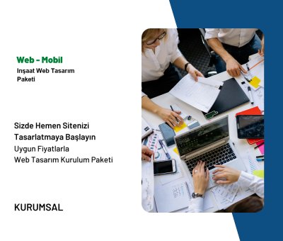 Inşaat Web Tasarım Paketi