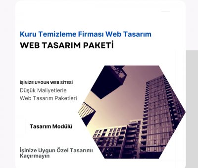 Kuru Temizleme Firması Web Tasarım