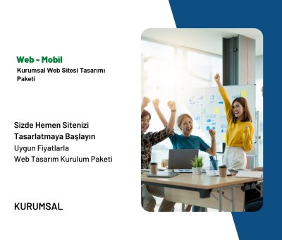 Kurumsal Web Sitesi Tasarımı Paketi