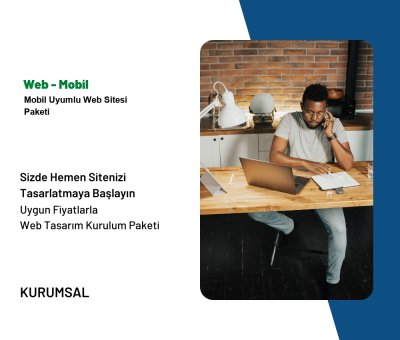 Mobil Uyumlu Web Sitesi Paketi