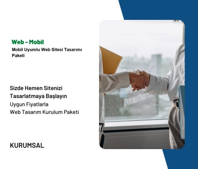 Mobil Uyumlu Web Sitesi Tasarımı Paketi