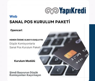 Opencart Yapı Kredi Sanal Pos Modülü