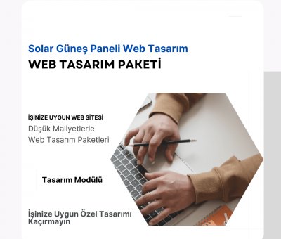 Solar Güneş Paneli Web Tasarımı