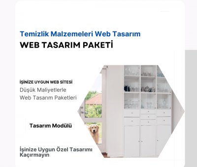 Temizlik Malzemeleri Web Tasarım