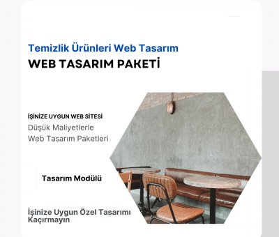 Temizlik Ürünleri Web Tasarım