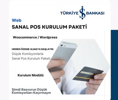 Woocommerce Wordpress İş Bankası Sanal Pos